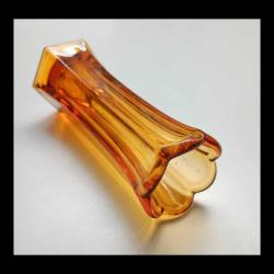 Murano Cam Kehribar Vazo