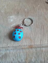 Uğur Böceği formunda anahtarlık