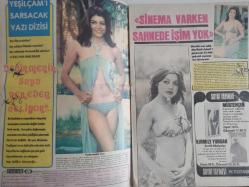 Pazar Haftalık Aktüalite Sinema Tiyatro Müzik ve Magazin Dergisi - Sayı:983 - Feri Cansel - Elif Pektaş - Uğur Dündar'ın İlk Filmi Hülya Koçyiğit'le - Selim Soydan - Güleç Özler - Sami Tunç'la Boğaz Plajlarındaydık - Gönül Akkor - Nilüfer Koçyiğit - Ertem Eğilmez - Melek Ayberk - Sinema Varken Sahnede İşim Yok - Piraye Uzun Posteri - Tugay Toksöz - Ahu Tuğba - Tamer Yiğit - Çıplakların En Güzeli Benim - Arzu Okay Ameliyat Olmadım Diyor - Temel Gürsu - Aynur Akarsu - Aşk Kısa Sürdü fotoğraf ve haberi - Tam Takım Dergi