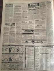 YENİ SABAH GAZETESİ  26 EYLÜL 1961  YIL :24  SAYI :8095---CHP ve AP liderleri  kampanyayı  açtı --İnönü ilk  konuşmasını dün Malatya da  yaptı --YTP ne  göre  bütün  rejim  meseleleri  halledilmiş  --Uçak kazası  kurbanlarından  biri defnedildi --Ragıp  Gümüşpala ,Afyon  Eskişehir  ve Kütahya  da Konuştu --YTP ne  göre bütün rejim  meseleleri  halledilmiş --Un stoku  yapan  fırıncılar örfi  idareyi  verilecek --Seçim Beyannameleri :Siyavuşgil ---Amerikan  Altıncı Filosu  Limanımızda ---Egenin  siyasi tutumu  yalnız tütüne bağlı --Niğde CKMP Kadınlar Kolu Başkanı  Genç  ve Güzel Bir Hemşire ---Sophia Loren erkekli  kadın  arasındaki  eşitliğe  inanmıyor --Don Juan Carlos  aşk  evlenmesi  yapıyor --Güney Kore Milli Maç Teklif  Etti --Güreşçiler  kilolarını  perhizle  düşürecekler --Nedim 'in  cezası  dün  tasdik  edildi --