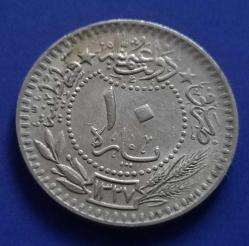 V. Mehmet Reşat 1327/7 10 para elgazi