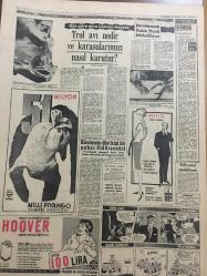 YENİ SABAH GAZETESİ  12 ARALIK 1962 YIL :25 SAYI :8532-Abdullah Turan-Düşi örümcek-Milli Piyango-Antalya Tekstil Fabeikası--Oraloğlu Tiyatrosu-Kötü Tohum-Nihat Erim,Adnan Menderes 'le Müzakereye İnönü 'nün  Sevk Ettiğini Bilenler Var--Erim , Gülek ,Doğan düb  mahkemeye müracaat ettiler --Kandemir Asılmıyor  ---CHP Merkezi Telaş İçinde --Akşemsettinoğlu  dün  bir  basın  toplantısı yaptı --Dükkanın altını delip  60 şişe  rakı ,30 kilo  sigara  çaldılar --Trol avı nedir  ve  karasularımızı  nasıl kurutur ?--Sinema :İsveç 'ten  gelen müzik  ,Damat  Beyefendi , Bir Gecelik Gelin --Türkiye -Danimarka --Güreşçilerimiz  dün Belgrat a  hareket  etti --Honved Basketbol Takımı İddialı  Geldi --Danimarka  ilk defa 4-2-4 deniyor --