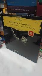 Beethoven - Berliner Philharmoniker, Herbert Von Karajan ‎– Pastorale, Symphonie 6 plak Lp 1962 Almanya baskı
