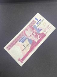 8.Emisyon 1 Yeni Türk Lirası ( YTL) A60 523187 Çil Kondisyon