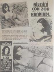 Süper Gazete Pazar Haftalık Aktüalite Sinema Tiyatro Müzik ve Magazin Dergisi - Sayı:25 - Sevgilisi Onu Aldatıyor - Olcay Özlem Aşk Yüzünden Şaşkına döndü - Kara Kaplı Defter - Yugoslavya Yosması - Alev Altın İşin Kolayını Buldu - Çetin Gün - Arzu Okay Evlenmeye Kararlı - İlk Filminde Başrolde Oynayacak - Gülay Alp - Ben Türkiye'nin Brigitte Bardot'uyum - Gülay Alp - Seks Çılgınları fotoromanı - Zerrin Egeliler - Sevgi Akın - Feridun Küçükakdere - Türkan Şoray - James Dean - Arif Sağ - Mehmet Özbek - Ümit Tokcan - Melike Demirağ - Dersu Güney - Gönül Hancı - Ahu Tuğba - Sibel Egemen - Sadettin Işık - Janet Conway - Marika Toth - Güzel Maskot Carolyn - Meral Zeren - Figen Han - Gülşen Bubikoğlu - Aynur akarsu - Mine Mutlu - Ceyda Karahan - Sevtap İnan - Nazan Saatçi - Gülay Tem - Kamuran Bengü fotoğraf ve haberi - Dergi Tam Değildir Sadece 14 Sayfası Mevcuttur - Dergi Kapağı Yoktur