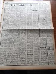 Ulus Gazetesi - 10 Şubat 1959 - Kıbrıs Cumhuriyeti İçin Anayasa Hazırlanıyor- Zürih'te Adnan Menderes İle Karamanlis Özel Bir Görüşme Yaptı - Atatürk Filmi Televizyonda Gösterilecek - Vatan Gazetesi Aleyhine Açılan Davaya Dün Bakıldı - Ege Tütün Piyasasının İlk Günü Çok Durgun Geçti - Diyarbakır'da Dokuz Mahkum Kaçtı Yedisi Yakalandı - Yakup Kadri Karaosmanoğlu Köşe Yazısı - Kuklalar Yazan Oktay Verel Yazı Dizisi - Sahne Yazan Metin And - İstanbul Valisi Ethem Yetkiner Aleyhinde Bir Dava Açıldı - Fikir Vergisi - Başkentte 24 Saat - Baykara Tutsak Çizgi Roman - Ulus Küçük İlanlar - Caterpillar Yol İnşaat Traktörleri - Dans Yıldızı İnci Birol - Erzurum Folklör Ekibi - Film Yıldızı Nevin Aypar - Modern Komikler Karakediler - Büyük Ve Alemdar Sinemalarında Eğlence Festivali - E.C.A. Pres Döküm Sanayi - Land Rover Arazi Arabaları Ve Kamyonetleri - Kıymetli Ses Yıldızı Esma Engin Göl Gazinosunda - Film Yıldızı Cihan Işık - Şark Dansözü Melike El Cemali