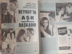 Pazar Haftalık Aktüalite Sinema Tiyatro Müzik ve Magazin Dergisi - 10 Mayıs 1968 - Zeynep Aksu - Meftun Olgaç - Beş Kilo Verdi - Belgin Doruk Tenise Başladı - Tokalon Krem Reklamı - Louis Philippe Ruj Reklamı - Sinema ve Tiyatro Semine Günay'a Ağladı - Puro Sabun Reklamı - Selda Alkor - Figen Say - Peri Han - Mayoları İzmir'de Giydiler - Zeynep Aksu - Peri Han - Figen Say - Selda Alkor - Funda Gürçen - Zeynep Değirmencioğlu - Kemal Gürmen - Ayten Gökçer - Zafer Önen - Cüneyt Arkın Lübnanlı Yıldız Tarup'la Sevişiyor - Beyrut'ta Aşk Başkadır - Resimli Roman Kahramanı Tarkan Dava Konusu Oluyor - Sezgin Burak - Mehmet Aslan - Tanju Korel fotoğraf ve haberi - Tam Takım Dergi