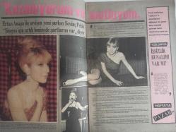 Pazar Haftalık Aktüalite Sinema Tiyatro Müzik ve Magazin Dergisi - 9 Şubat 1968 - Sayı:594 - Ertan Anapa - Sevinç Pekin - Pop Çamaşır Tozu Reklamı - Balık Gözüyle Yeşilçam - Gülsün Kamu - Orhan Günşiray - Meftun Olgaç - Belgin Doruk - Murat Soydan - Sezer Güvenirgil - Cüneyt Arkın - Alp Zeki Heper - Türkan Şoray İsteyen Oynatsın - Devlet Devrim ve Annesi Şarkıcı oldu - Nermin Baykara Devrim - Hanımların Köşesi - Yıldız Falınız - Nurlan San Evlendi - Göksel Kalaycı - Suat Yalaz - Fikret Hakan - Erol Taş - Orhan Günşiray - Tülay Erdeniz fotoğraf ve haberi - Tam Takım Dergi