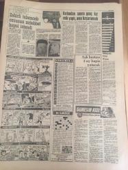YENİ SABAH GAZETESİ  17 EKİM 1962 YIL:25 SAYI :8476---CHP Grubunda İnönü ve Erkin ,Erimin   teklifine  cephe aldılar -- Af Çıktı ---Kayseri  cezaevinde  bayram havası esiyor -- Üsküdar soygunu   failleri  tutuldu---Takma dişler ve kanarya çalındı --İsimsiz  Ordu :Siyavuşgil ---- Mahalle  kabadayısı  gece ev basıp  camı çerçeveyi  indirdi --Binler  kadının  hakiki  cinsiyetleri  erkekmiş --Bir  salkım  üzüm için  öldürüldü --Zehirli  tabancalı  casusun  müebbet  hapsi istendi --Özarı  Ankara  maçları  bizi  korkutuyor  dedi --1 Kuponda  iki tane  13 tutturdu  :Dursun Karaali --Vefa ,Galatasaray  Mete Erdoğan  ve  Bülent 'İ İstedi --6 Atlet Merkez  Ceza Heyetine  Sevk Edildi --
