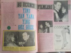 Pazar Haftalık Aktüalite Sinema Tiyatro Müzik ve Magazin Dergisi - 25 Mart 1967 - Sayı:548 - Sevda Ferdağ - Amerika'dan Yeni Dönen Leyla Sayar - ''Sinemada Kalsam Delirirdim'' - OPON İlaç Reklamı - Geçmiş Zaman Olur Ki - Cüneyt Arkın - Pop Sabun Reklamı - Ajda Pekkan 3 Gün İçin Almanya'ya Gidip Döndü - Sevda Ferdağ Er Geç Sinemayı Bırakacağım - Bu Üçüncü Filmleri - Yine Yana Yana Yine Göz Göze - Ediz Hun - Sema Özcan - Hanımlar Sizin İçin - Zeynep Berk - Yıldızlar ve Falınız - Esen Püsküllü Kahve Falına Baktı - Papatya - Yüksel Alkaya - Yıllar Sonra Sinemaya Döndüler fotoğraf ve haberi - Tam Takım Dergi
