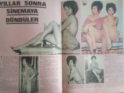 Pazar Haftalık Aktüalite Sinema Tiyatro Müzik ve Magazin Dergisi - 25 Mart 1967 - Sayı:548 - Sevda Ferdağ - Amerika'dan Yeni Dönen Leyla Sayar - ''Sinemada Kalsam Delirirdim'' - OPON İlaç Reklamı - Geçmiş Zaman Olur Ki - Cüneyt Arkın - Pop Sabun Reklamı - Ajda Pekkan 3 Gün İçin Almanya'ya Gidip Döndü - Sevda Ferdağ Er Geç Sinemayı Bırakacağım - Bu Üçüncü Filmleri - Yine Yana Yana Yine Göz Göze - Ediz Hun - Sema Özcan - Hanımlar Sizin İçin - Zeynep Berk - Yıldızlar ve Falınız - Esen Püsküllü Kahve Falına Baktı - Papatya - Yüksel Alkaya - Yıllar Sonra Sinemaya Döndüler fotoğraf ve haberi - Tam Takım Dergi