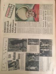 YENİ SABAH GAZETESİ  14 EKİM  1962 YIL :25  SAYI :8473---Hükümet yeni bir af  tasarısı hazırlıyor --CHP 'li kadınlar  şikayetçi  :Nişanlılarımızla  rahat dolaşamıyoruz  ---MBK 'nın 72 sayılı  kanununu da  kalkıyor  --Amerika Siyasi Affı Beğendi --Kalkınma Hızımızı Yağmur Tayin  Edecek---Hizadan sadede  :Siyavuşgil --Minibüsle  kaçırdıkları  kadına tecavüz ederken  yakalandılar --İşte Madison dansı ----Anketin  Amerikalının  Hayatında Büyük Rolü Var --10 Valinin de  daha yeri değiştirildi ---Fenerbahçe ,Vefa 'yı  son  beş  dakikada  çökertti :4-0---B.Spor :3 D.Spor :2----Beşiktaş ,Ankara da  Altındağ  'a  fark  yaptı --PTT ,İzmir  spor u  dize  getirdi --Temsili  maçın  hazırlığı  tamam--