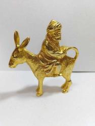 P62---PİRİNÇ DÖKÜM ALTIN VARAK NASRETTİN HOCA HEYKELİ