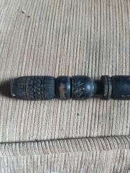 Osmanlı dönemi ahşam el yapımı  ağa ağızlığı 29 cm