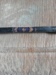 Osmanlı dönemi ahşam el yapımı  ağa ağızlığı 29 cm