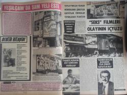 Pazar Haftalık Aktüalite Sinema Tiyatro Müzik ve Magazin Dergisi - 22 Eylül 1977 - Sayı:1096 - Christina Allen - Gina Maria Stewart - Yeşilçam'da Sam Yeli Esti  - Aynur Akarsu - Aydemir Akbaş - Mine Mutlu - Nazmi Özer - Canan Candan - Mete İnselel -ı - Ali Poyrazoğlu - Niçin Soyunuyorsunuz? - Feri Cansel - Elif Pektaş - Seher Şeniz - Figen Han - Aynur Akarsu - Fatma Belgen - Tülay Karaca - Salim Dündar' - Salim Dündar - Neri Neril Gelir Gelmez Kendine Bir Sevgili Buldu - Deniz Erkanat - Mehmet Aydın - Aşkları Dillere Destan Oldu - Nicki Debuse Özel Havuzu İçin İlginç Bir Mayo Deniyor fotoğraf ve haberi - Tam Takım Dergi