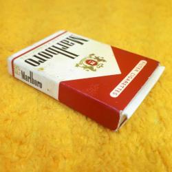 VINTAGE MARLBORO KİBRİT KUTUSU US PA TEL : 1396 GEBZE