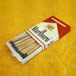 VINTAGE MARLBORO KİBRİT KUTUSU US PA TEL : 1396 GEBZE