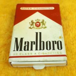 VINTAGE MARLBORO KİBRİT KUTUSU US PA TEL : 1396 GEBZE