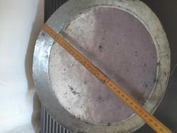 EL YAPIMI BAKIR TEPSİ KALAYLI ÇAP 32 CM DERİNLİK 5  CM