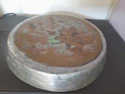 EL YAPIMI BAKIR TEPSİ KALAYLI ÇAP 32 CM DERİNLİK 5  CM