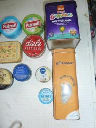 ANTİKA TENEKE İLAÇ KUTULARI ECZACI İLAÇ FİRMASI TENEKE KUTU KOLEKSİYONU 22 ADET+ÜCRETSİZ KARGO