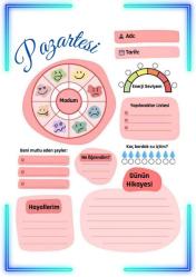 Öğrenci Plan Defteri YAZ-SİL (Günlük-Haftalık)