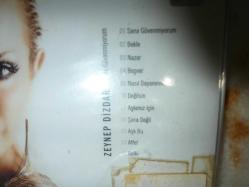 ZEYNEP DİZDAR SANA GÜVENMİYORUM MÜZİK CD AÇILMAMIŞ SIFIR
