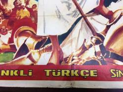 PRENSİN BAKİRESİ, ORİJİNAL SİNEMA ÇİZİM AFİŞİ - Una vergine per il principe, 1965, FİLM AFİŞİ / POSTERİ - BÜYÜK BOY - ORİJİNAL - 100 X 70 cm EBADINDA - Original Turkish Big Size Movie Poster - Pasquale Festa Campanile,  Pasquale Festa Campanile, Ugo Liberatore, Giorgio Prosperi, Vittorio Gassman, Virna Lisi, Philippe Leroy, Tino Buazzelli, Maria Grazia Buccella, Vittorio Caprioli, Paola Borboni, Anna Maria Guarnieri, Giusi Raspani Dandolo - COLUMBIA PICTURES - FİTAŞ - (Restorasyonlu, Dönem Afişidir)