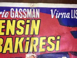 PRENSİN BAKİRESİ, ORİJİNAL SİNEMA ÇİZİM AFİŞİ - Una vergine per il principe, 1965, FİLM AFİŞİ / POSTERİ - BÜYÜK BOY - ORİJİNAL - 100 X 70 cm EBADINDA - Original Turkish Big Size Movie Poster - Pasquale Festa Campanile,  Pasquale Festa Campanile, Ugo Liberatore, Giorgio Prosperi, Vittorio Gassman, Virna Lisi, Philippe Leroy, Tino Buazzelli, Maria Grazia Buccella, Vittorio Caprioli, Paola Borboni, Anna Maria Guarnieri, Giusi Raspani Dandolo - COLUMBIA PICTURES - FİTAŞ - (Restorasyonlu, Dönem Afişidir)