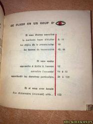 JE PARLE ESPAGNOL / MARABOUT FLASH / EDİTİONS GERARD ET CO. / FRANSIZCA , İSPANYOLCA KİTAP (İSPANYOLCA KONUŞUYORUM)