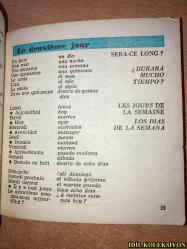 JE PARLE ESPAGNOL / MARABOUT FLASH / EDİTİONS GERARD ET CO. / FRANSIZCA , İSPANYOLCA KİTAP (İSPANYOLCA KONUŞUYORUM)