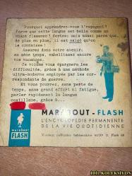 JE PARLE ESPAGNOL / MARABOUT FLASH / EDİTİONS GERARD ET CO. / FRANSIZCA , İSPANYOLCA KİTAP (İSPANYOLCA KONUŞUYORUM)