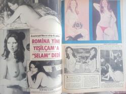 Pazar Haftalık Aktüalite Sinema Tiyatro Müzik ve Magazin Dergisi - 7 Nisan 1977 - Oscar Harris - Başak Doğru - Nisa Serezli - Tahir Kutsi Makal - Mithat Perin - Ümit Utku - Ümit Utku - Neco - Oya German - Suna Yıldızoğlu - Aliye Rona - Kayhan Yıldızoğlu - Muazzez Arçay -Nisa Serezli ile Müjde Ar Bir Araya Geldi - Memduh Ün Arzu Okay'ı İlk Kez Bir Filminde Deniyor - Engin Orbey - Bahar Erdeniz - Serdar Gökhan - Nevin Nuray - Aşkın Meram - Elif Pektaş - Mahmut Hekimoğlu - Alev Altın - Seher Şeniz - Şeyda Senem - Yaprak - Mine Mutlu - Figen Han - Aynur Akarsu - Romina Terry - Müfit İlkiz - Savaş Eşici - Melek Görgün - Alison Begg - Carol Stein - Kartal Tibet - Ekrem Bora - Funda Gürçen - Nejat Gürçen - Yonca Yücel fotoğraf ve haberi - Dergi Tam Değildir Sadece 18 Sayfası Mevcuttur - Dergi Kapağı Yoktur