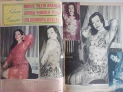 Pazar Haftalık Aktüalite Sinema Tiyatro Müzik ve Magazin Dergisi - 31 Mart 1977 - Sayı:1071 - Arzu Okay - Tülay Karaca - Mine Sun Bir Mide Kanaması Geçirdi - Film İthalcileri Yabancı Film Sorununu Tartıştı - Şantöz Funda - Fikret Hakan'la Film Çevirecek - Tevfik Gelenbe Doğum Gününü Sahnede Kutladı - Yılmaz Köksal Yeniden Film Setlerine Döndü - Ünsal Emre - Memduh Ün - Cüneyt Arkın - Banu Alkan - Melek Görgün - Selma Güneri Dokuz Yıllık Aradan Sonra Yeniden Plak Doldurmaya Başladı - Arzu Okay Yeni Aşkını Gizliyor - Meral Zeren Selami Şahin Ayrılığa Dayanamadılar - Tülay Karaca Bir Ay Avrupa'da Dans Edecek - Tülay Tansu Film Çevirmekten Korkuyor - Anna Chen fotoğraf ve haberi - Tam Takım Dergi