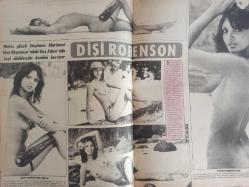 Pazar Haftalık Aktüalite Sinema Tiyatro Müzik ve Magazin Dergisi - 24 Mart 1977 - Sayı:1070 - Brigitte Koch - Canan Candan - Filiz Akın - İlker İnanoğlu - Arabalılar Kervanına Selda Aşkım da Katıldı - Şarkıcı Yeliz ''Bu Ne Dünya Kardeşim'' Filminde - Nisa Serezli Sinemada - Uğur Böcekleri - Şantöz Yaprak Erkeğini Bulursa Sinemayı da Sahneyi de Bırakacak - Sevim Tuna Amerika'daki Kızının Yanına Yerleşecek - Orhan Aksoy - Fatma Girik - Müjde Ar Diskotek Kızı Oldu - Ferhan Şensoy - Mahmut Cevher - Stephane Marianne fotoğraf ve haberi - Dergi Tam Değildir Sadece 10 Sayfası Mevcuttur