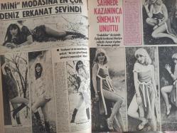 Pazar Haftalık Aktüalite Sinema Tiyatro Müzik ve Magazin Dergisi - 10 Mart 1977 - Sayı:1068 - Melinda Delon - Müşerref Tezcan - Feri Cansel Ölümün Eşiğinden Döndü - Pakize Suda Yeni Filmiyle Yine Yeşilçam'da - Sezen Cumhur Önal - Merih Akalın - Aydan Adan - İnci Günay - Hamiyet Eren - Füsun Özben - Deniz Erkanat - Aynur Aydan - Meral Zeren Ses Tellerinden Ameliyat Olacak - Selami Şahin - Mualla Omay Sessizce Evlenmişti Yine Sessizce Ayrıldı - Özgürlüğe Kavuşan Mualla Omay Yine Sinemaya Dönüyor - Nükhet Duru - Neşe Alkan Sahnede En Büyük Desteğim Eşim Diyor - Perihan Ateş fotoğraf ve haberi - Dergi Tam Değildir Sadece 14 Sayfası Mevcuttur