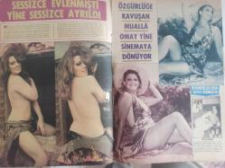 Pazar Haftalık Aktüalite Sinema Tiyatro Müzik ve Magazin Dergisi - 10 Mart 1977 - Sayı:1068 - Melinda Delon - Müşerref Tezcan - Feri Cansel Ölümün Eşiğinden Döndü - Pakize Suda Yeni Filmiyle Yine Yeşilçam'da - Sezen Cumhur Önal - Merih Akalın - Aydan Adan - İnci Günay - Hamiyet Eren - Füsun Özben - Deniz Erkanat - Aynur Aydan - Meral Zeren Ses Tellerinden Ameliyat Olacak - Selami Şahin - Mualla Omay Sessizce Evlenmişti Yine Sessizce Ayrıldı - Özgürlüğe Kavuşan Mualla Omay Yine Sinemaya Dönüyor - Nükhet Duru - Neşe Alkan Sahnede En Büyük Desteğim Eşim Diyor - Perihan Ateş fotoğraf ve haberi - Dergi Tam Değildir Sadece 14 Sayfası Mevcuttur