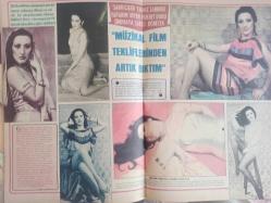 Pazar Haftalık Aktüalite Sinema Tiyatro Müzik ve Magazin Dergisi - 10 Mart 1977 - Sayı:1068 - Melinda Delon - Müşerref Tezcan - Feri Cansel Ölümün Eşiğinden Döndü - Pakize Suda Yeni Filmiyle Yine Yeşilçam'da - Sezen Cumhur Önal - Merih Akalın - Aydan Adan - İnci Günay - Hamiyet Eren - Füsun Özben - Deniz Erkanat - Aynur Aydan - Meral Zeren Ses Tellerinden Ameliyat Olacak - Selami Şahin - Mualla Omay Sessizce Evlenmişti Yine Sessizce Ayrıldı - Özgürlüğe Kavuşan Mualla Omay Yine Sinemaya Dönüyor - Nükhet Duru - Neşe Alkan Sahnede En Büyük Desteğim Eşim Diyor - Perihan Ateş fotoğraf ve haberi - Dergi Tam Değildir Sadece 14 Sayfası Mevcuttur
