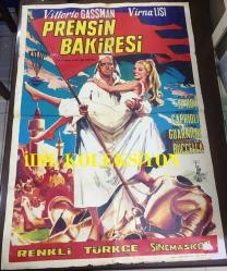 PRENSİN BAKİRESİ, ORİJİNAL SİNEMA ÇİZİM AFİŞİ - Una vergine per il principe, 1965, FİLM AFİŞİ / POSTERİ - BÜYÜK BOY - ORİJİNAL - 100 X 70 cm EBADINDA - Original Turkish Big Size Movie Poster - Pasquale Festa Campanile,  Pasquale Festa Campanile, Ugo Liberatore, Giorgio Prosperi, Vittorio Gassman, Virna Lisi, Philippe Leroy, Tino Buazzelli, Maria Grazia Buccella, Vittorio Caprioli, Paola Borboni, Anna Maria Guarnieri, Giusi Raspani Dandolo - COLUMBIA PICTURES - FİTAŞ - (Restorasyonlu, Dönem Afişidir)