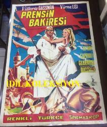 Efemera - PRENSİN BAKİRESİ, ORİJİNAL SİNEMA ÇİZİM AFİŞİ - Una vergine per il principe, 1965, FİLM AFİŞİ / POSTERİ - BÜYÜK BOY - ORİJİNAL - 100 X 70 cm EBADINDA - Original Turkish Big Size Movie Poster - Pasquale Festa Campanile,  Pasquale Festa Campanile, Ugo Liberatore, Giorgio Prosperi, Vittorio Gassman, Virna Lisi, Philippe Leroy, Tino Buazzelli, Maria Grazia Buccella, Vittorio Caprioli, Paola Borboni, Anna Maria Guarnieri, Giusi Raspani Dandolo - COLUMBIA PICTURES - FİTAŞ - (Restorasyonlu, Dönem Afişidir) - kitantik - kitaLog