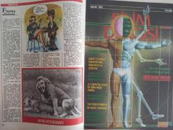 Erkekçe Aylık Aktüalite Sinema Tiyatro Müzik ve Magazin Dergisi  - Aralık 1982 - Flamingo Yolu - Sylva Koscina  - Beyza Başar - Caroline Kennedy - Susan Sarandon - Faye Dunaway - Erol Evgin - Mehmet Nabi İnciler  - Jane Fonda - Bekar evinde dilber ağırlamak bir sanattır - On beşinde bir gençle macera - Lady Chatterley Türkiye'de - İnsanlığı etkileyen ay ve güneş tutulmaları - Mark Twain - Madamın Anıları -- Bir Fransızca dersi - Janine - Neşeli fıkralar - Madam'ın Anıları  - Joan Crawford - Mary Tyler Moore