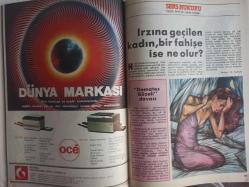 Erkekçe Aylık Aktüalite Sinema Tiyatro Müzik ve Magazin Dergisi  - Eylül 1983 - Nejat Eczacıbaşı Röportajı - Erkekçe Söyleşi - Ermenileri Kim Kullanıyor? - Akdeniz, Akdeniz - Ankara Palas'ın Dönüşü - Antalya'da Kadın Pazarı - Güvercin Barış Yerine Kan Getirdi - Güzelliğin Kimyası - Ayın Takvimi: Marisa Mell - Janine - Atasözleri, Özdeyişler - Erkek Denen Muamma - - Sonuncu Atlet - Alessandra Mussolini - Hülya Yiğitalp - Serbest Bölge - Lucy - Janine Posteri fotoğraf ve haberi - Ayın Takvimi Eki Mevcuttur - Posterli Tam Takım Dergi