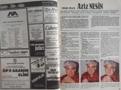 Erkekçe Aylık Aktüalite Sinema Tiyatro Müzik ve Magazin Dergisi  - Kasım 1983 - Hülya Avşar - Erkekçi Söyleşi - Aziz Nesin Röportajı - Atatürk Barajı - Fiziğe Karşı Metafizik - Prag Sonbaharı - Bir ''Mama''ki - Rejim Düşmanları - Bir Buse Ver Bana - Jesna  - Kadınlar Erkeklere Neden ''Evet'' Der?- İstikrar ve Emeklilik Yılları - Test - Bir Hırsız Gibi - Sevgili Adolf - Doğada Güzel Olan Erkektir - Madam Filippa'nın Savunması - Onassis - Sevgilinizle Konuşmasını Biliyor Musunuz? - Restoranlar ''Villa Pizza Steak'' - Kızılderili Falı - Düşünelim, Eğlenelim - Erkekçe Tavsiyeler - Neşeli Fıkralar - Ayın Takvimi: Carmen Russo - Hülya Avşar Posteri fotoğraf ve haberi