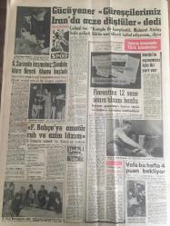 YENİ SABAH GAZETESİ 5 OCAK 1962 YIL :24 SAYI :8196---14 'ler Vatan Haini  Mi Yoksa Kahraman Mı ?--Ekrem Alican ,Amerikan Elçisi ile İktisadi Durum Görüştü --Mebus maaşı 2800 lira --Silivri Petrol  Ümidi İçinde --Dar gelirlilerden  T.Bonosu  Kalkıyor ---Hep beraber  koruyacağız  :Siyavuşgil ---Katanga  Parlamentosu  Kitona Anlaşmasını Görüşemedi --Japonya da  iki şiddetli deprem --Tiyatro :Zahir Güvemli ,Sahildeki Kanepe İle Pusuda ,İçimizdeki Aslan ,Senatür ,Oyuncakçı Dükkanı ,Mektuplar ,Mor Defter ----Gücüyener  Güreşçilerimiz  İran da acze  düştüler dedi --Galatasaray  keşmekeş  :Şimdide  İdare Heyeti İthama Başladı --Fenerbahçe 'ye  amatör  ruh  ve azim lazım --Fiorentina  12 sene sonra  tılsımı bozdu --Metin 'in  oynaması için  iki şart var---