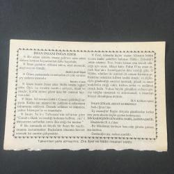 22 OCAK 2001 -TAKVİM YAPRAĞI-DOĞUM GÜNÜ HEDİYESİ-HİZMET TAKVİMİ,İMAN İNSANI İNSAN EDER,İNSAN GÜNAHLARDAN KORKMALI