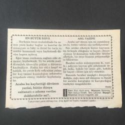29 OCAK 2001 -TAKVİM YAPRAĞI-DOĞUM GÜNÜ HEDİYESİ-HİZMET TAKVİMİ,EN BÜYÜK DAVA,ASIL VAZİFE