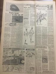 YENİ SABAH GAZETESİ   2 ŞUBAT 1962 YIL :24 SAYI :8224--Ordumuzun siyasi  fikriyatı  yoktur --Bir ihtilali  karşılayacak  gerekli kuvvete  sahibiz --Nuri Beşer 'in dokunulmazlığı  bugün kaldırılacak-- Doktor Kaya Amerika da Ölmek İstiyor --İncirlik  hava  alanı  işçileri  idarecilerle  ihtilafta --Liselere seçmeli dersler  konacak --Almanya ya gidecek işçiler dolandırılıyor --Fransız yıldızı M.Vlady  Aşk nefis  bir şeydir  dedi --Karanlıkta  şarkı :Siyavuşgil --Belediye ucuz ev  inşaatına başlayacak --Arjantin  Ordu Liderleri Küba 'ya Hücum  Ediyor --Brigitte Bardot bu afişi  veto etti --Büyük Sebastiyanlar ---Metin artık İtalyan gibi  sert oynamalıdır --İnter  Milan Maçı --Vefa ,Fenerbahçe 'yi yenmek azminde --Doğu Kupası için Vali Haftaya Karar Verecek --Balkan  Güreş Şampiyonası --France Football  mecmuasına göre Lefter  ilkbaharda futbolu bırakıyor ----
