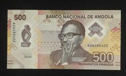 Angola 500 Kwanzas 2020 POLİMER ÇİL KAĞIT PARA