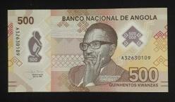 Angola 500 Kwanzas 2020 POLİMER ÇİL KAĞIT PARA